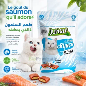 Friandises Jungle Crunch Chat – Anti-Age